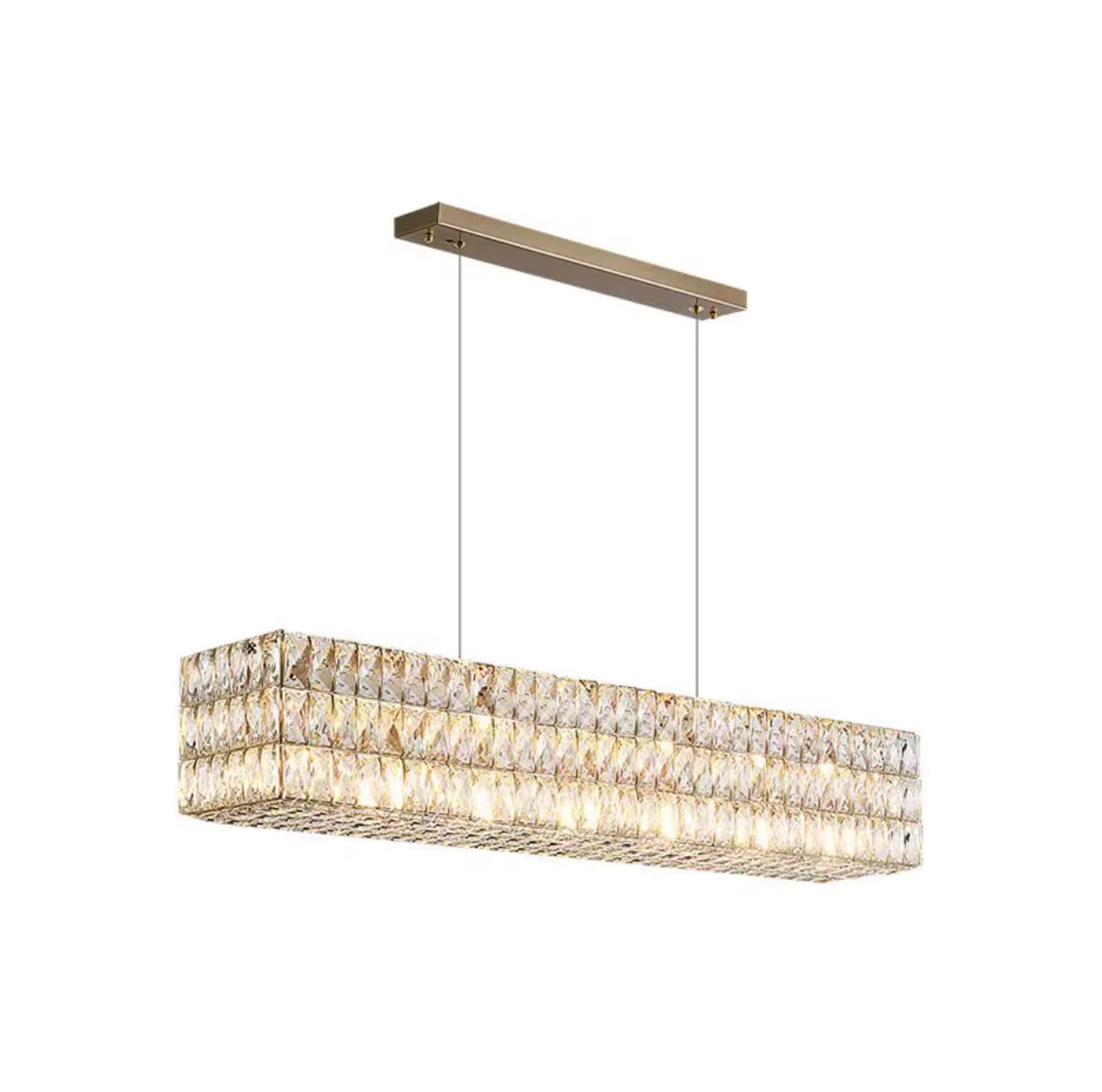 Giulietta Rectangular Crystal Chandelier