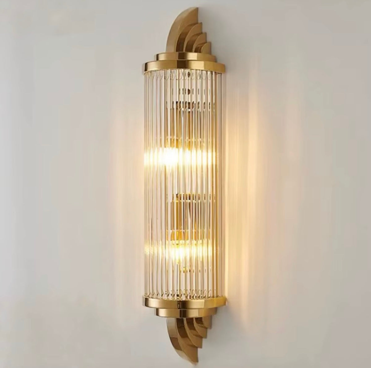Vittoria Crystal Art Deco Wall Sconce
