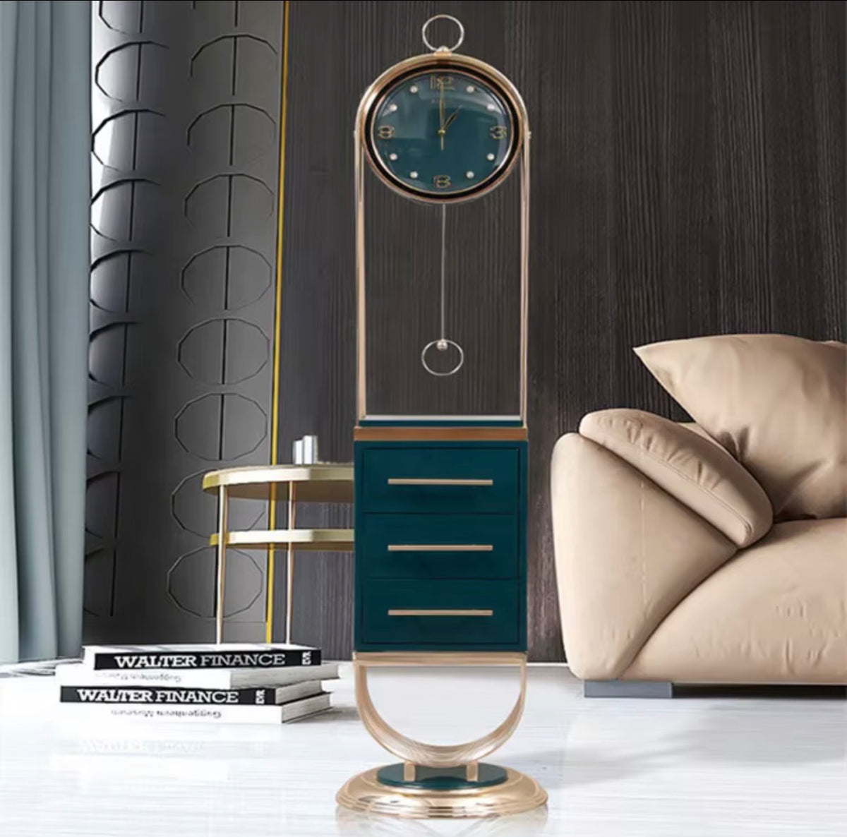 Aria Floor Clock
