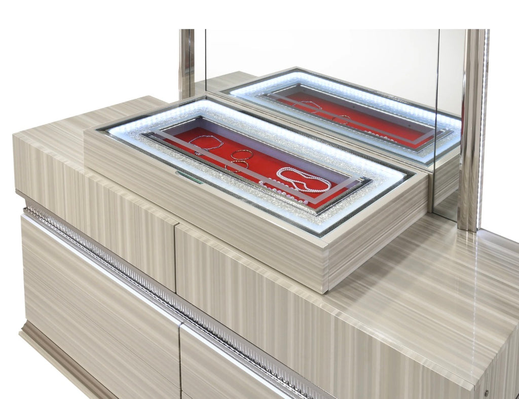 Casa Milano B33 Carrara Luxury Bedroom Set