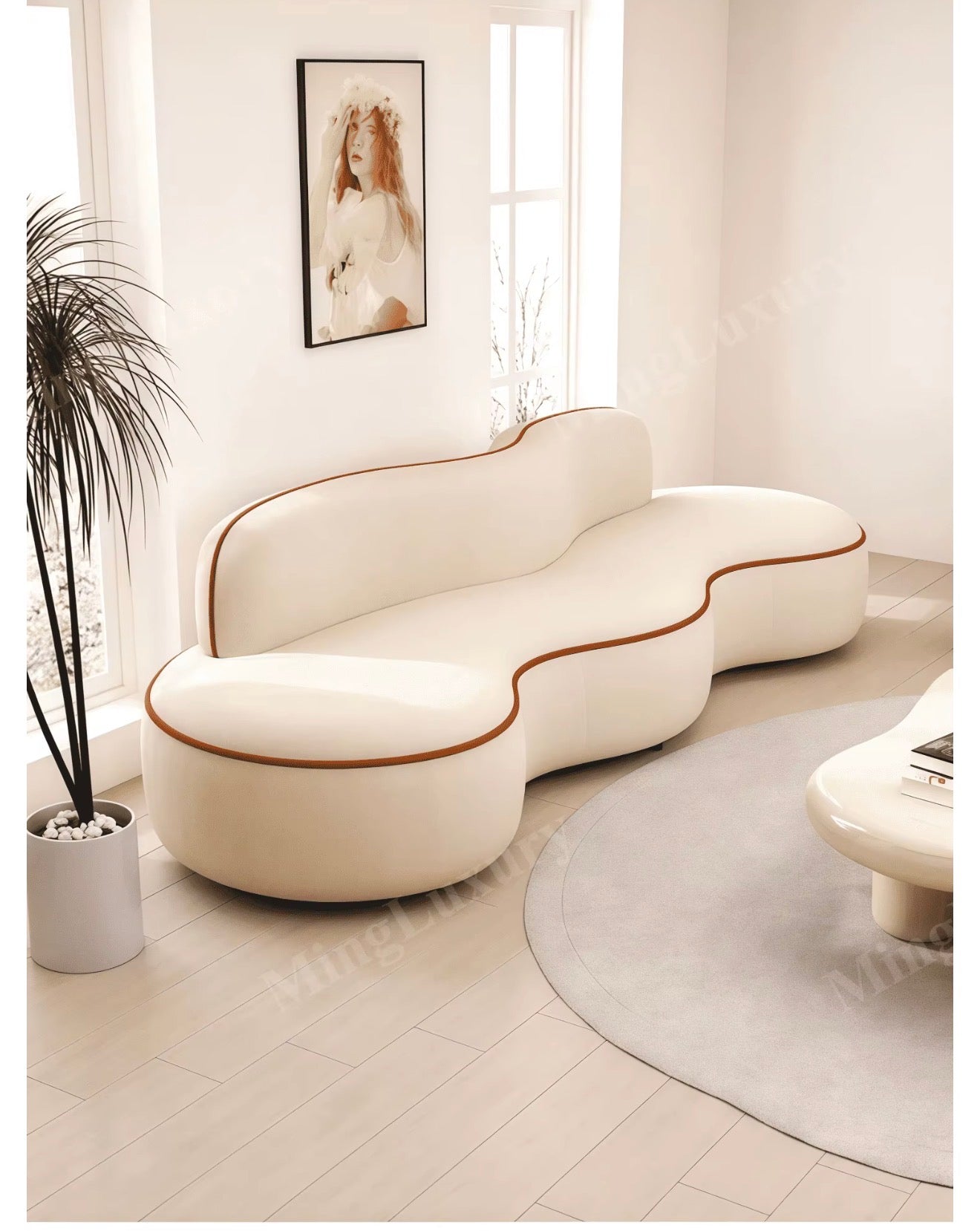 Lorenzo Curved Cloud Sofa