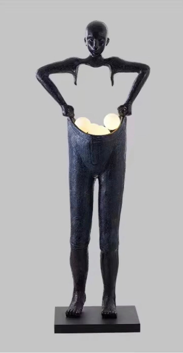Uncle Sam Sculptural Floor Lamp