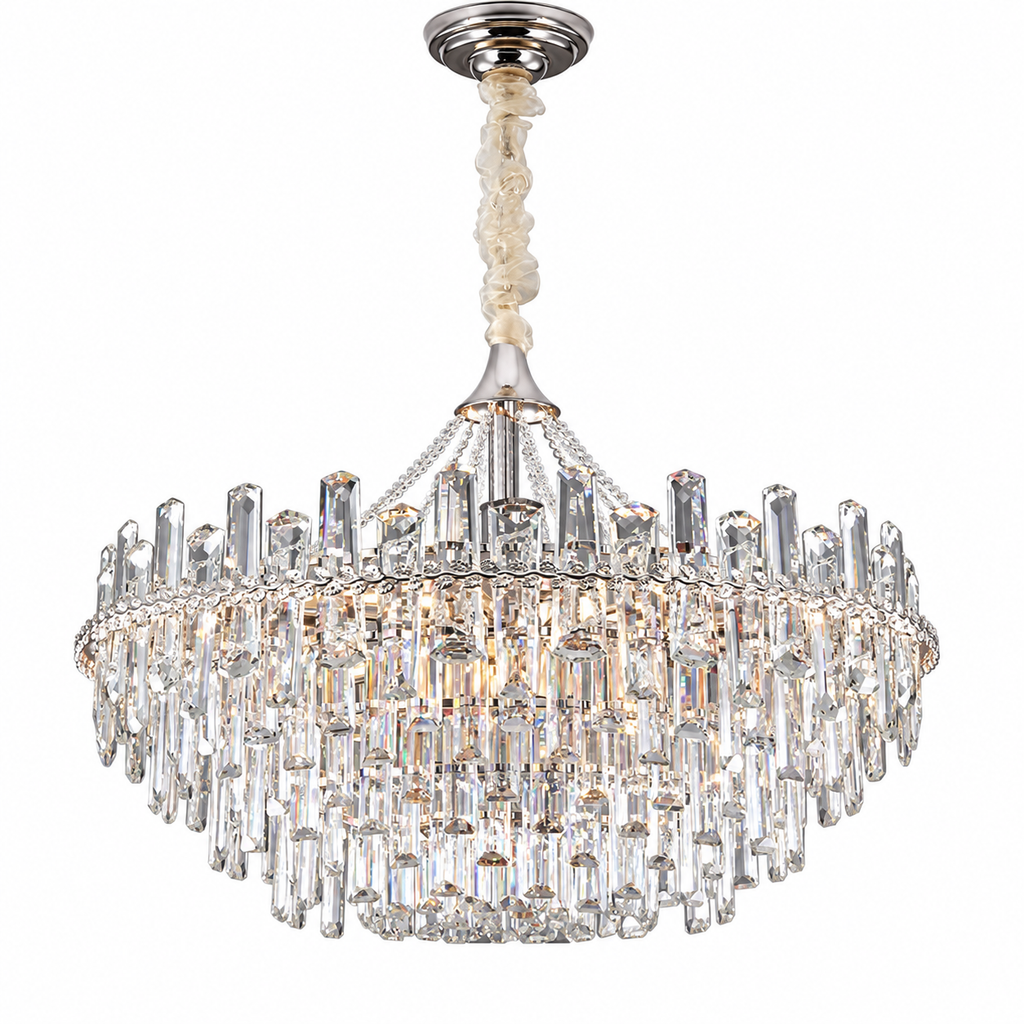 Adele Perle Chain Crystal Chandelier
