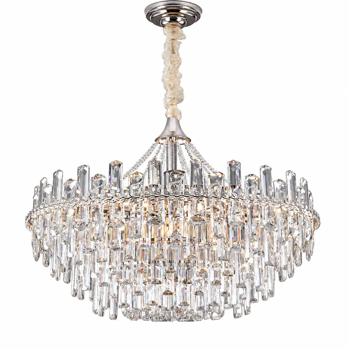 Adele Perle Chain Crystal Chandelier