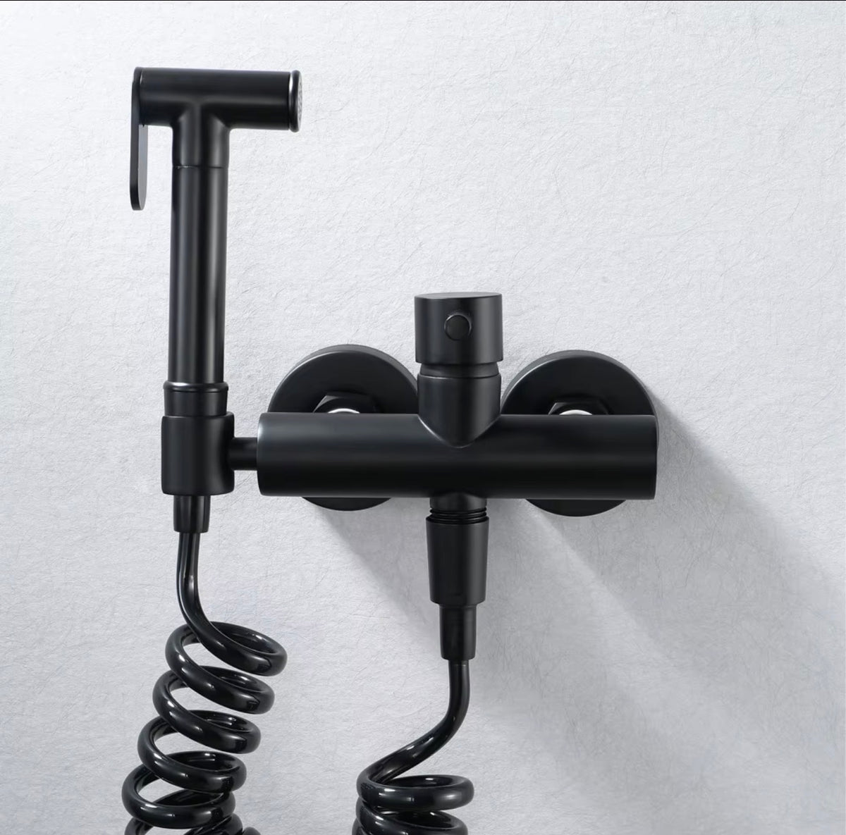 Valentino Hot & Cold Brass Wall-Mounted Bidet Sprayer Set