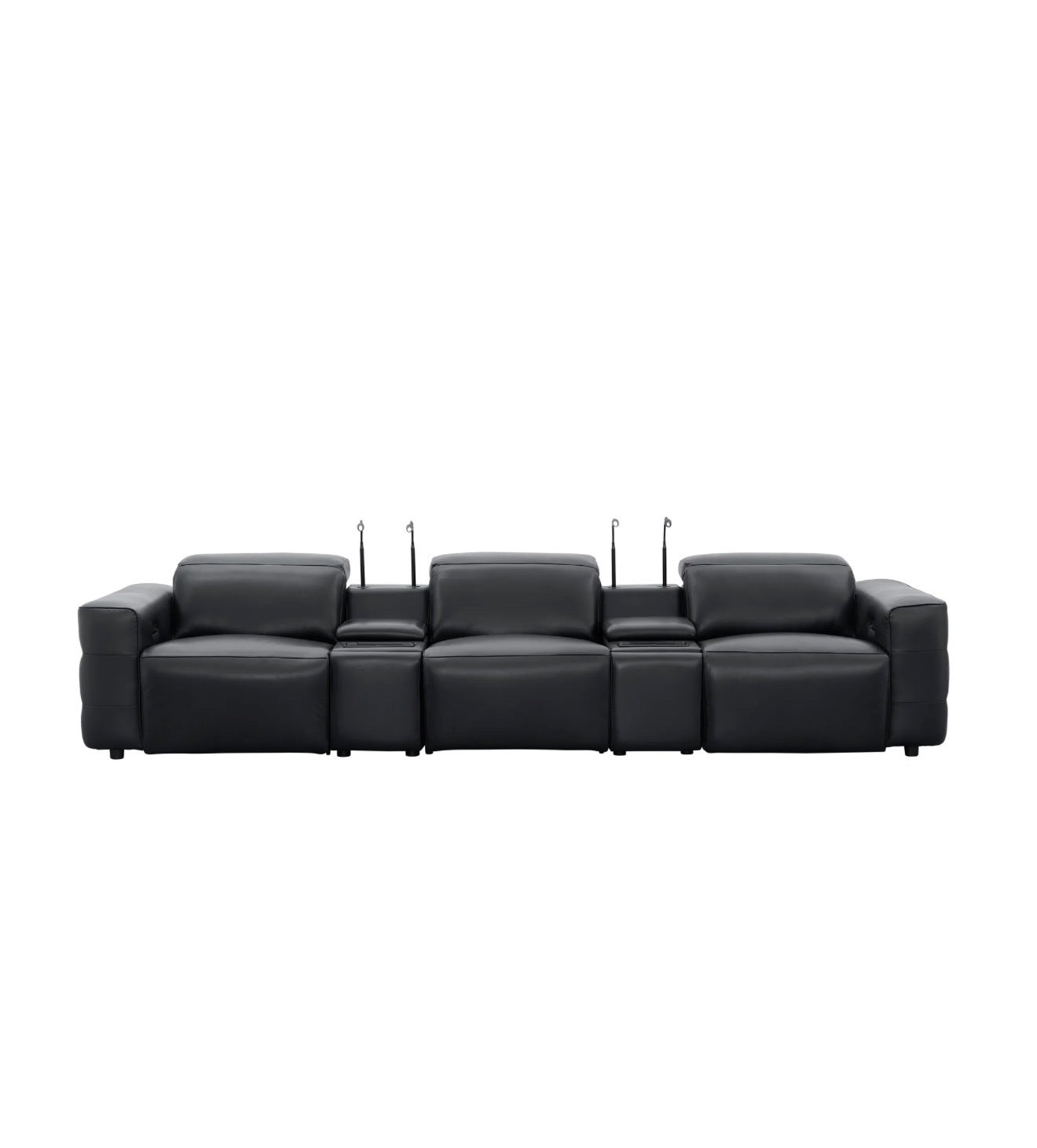 Casa Milano – Milano Italian Leather Power Recliner Row
