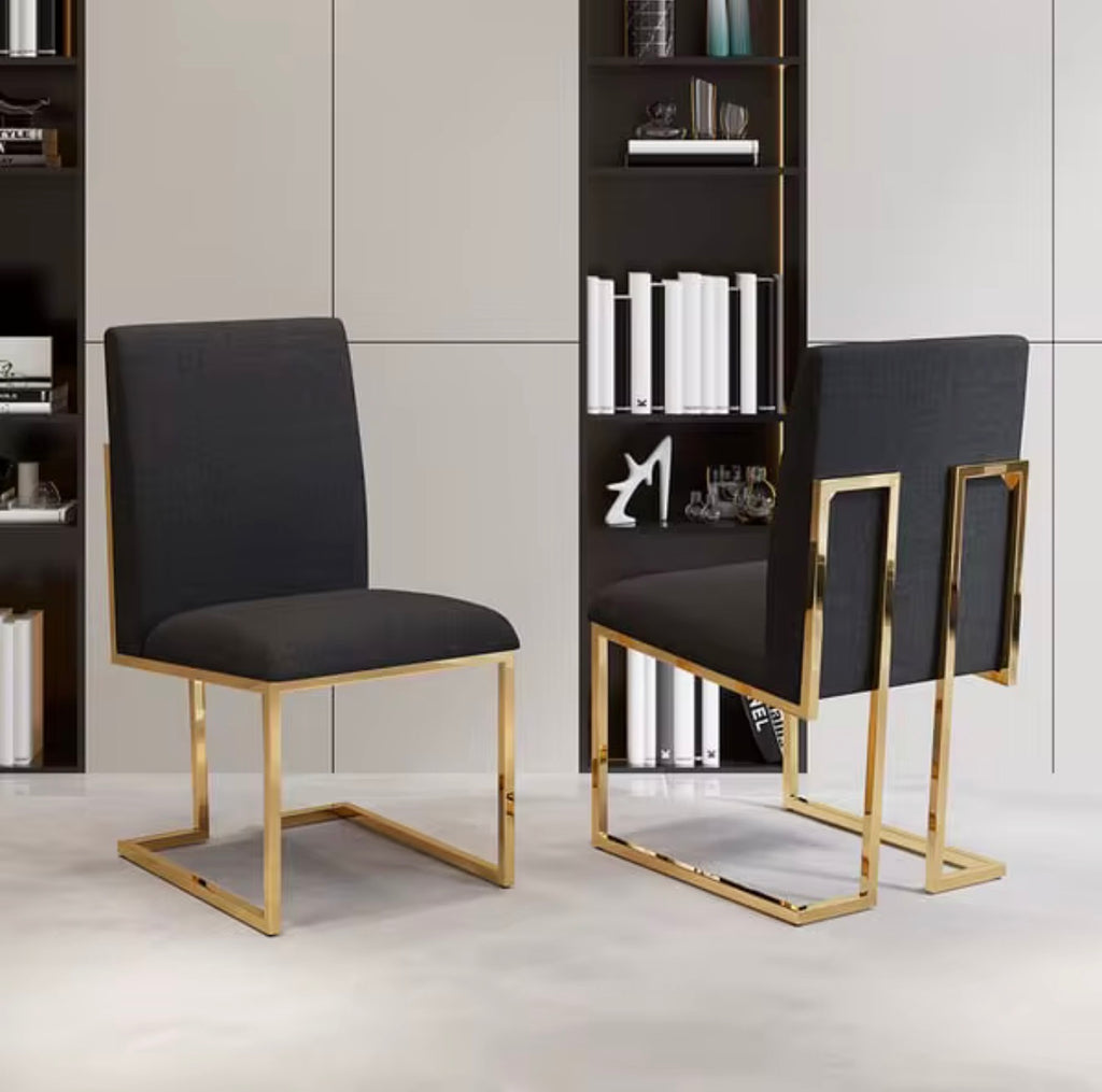 Casa Milano – Alessia Gold Dining Chair