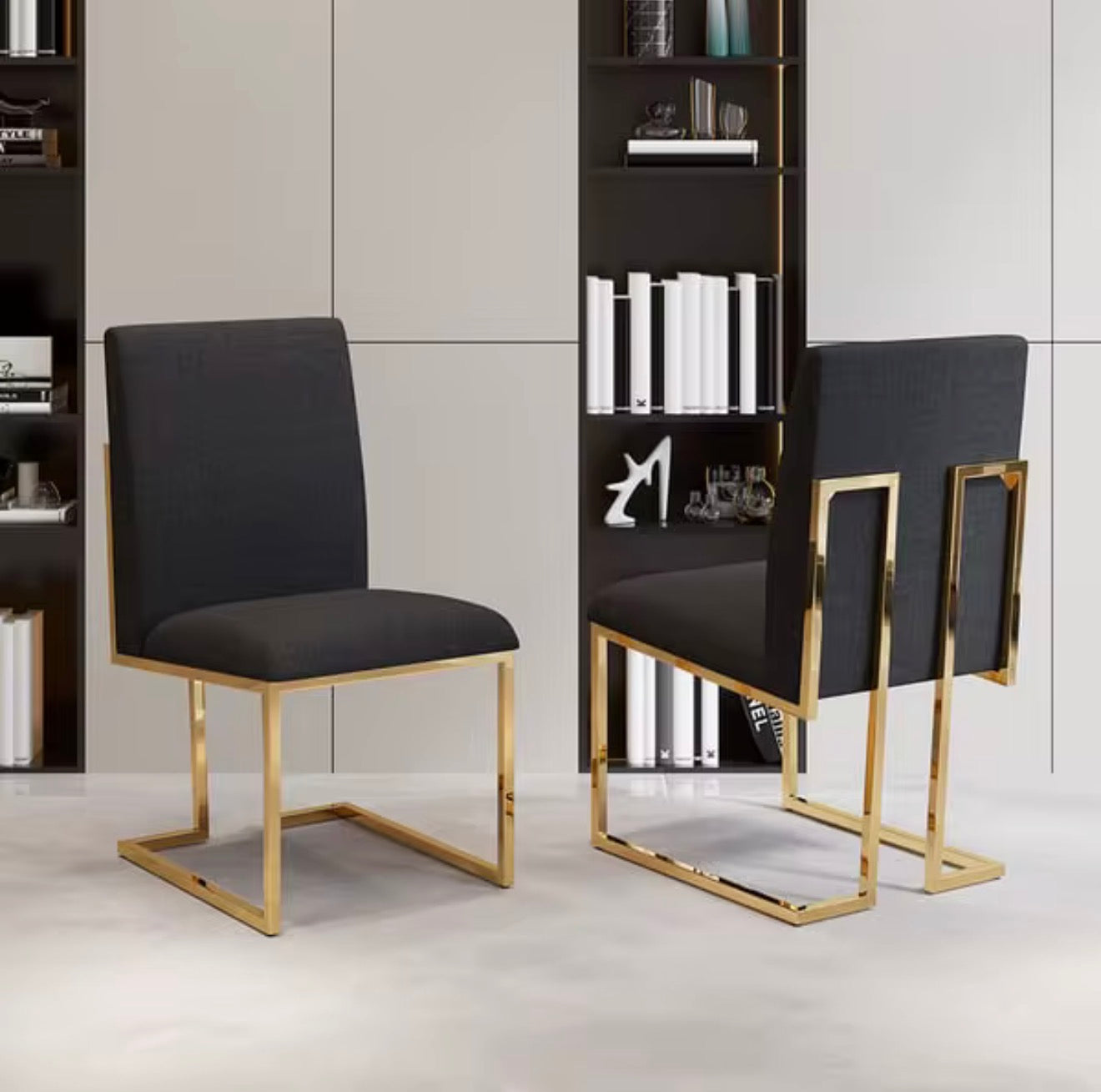 Casa Milano – Alessia Gold Dining Chair