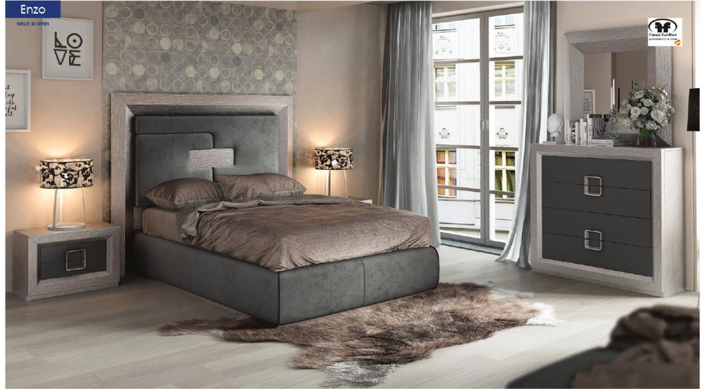 Casa Milano – Enzo Queen Upholstered Bed