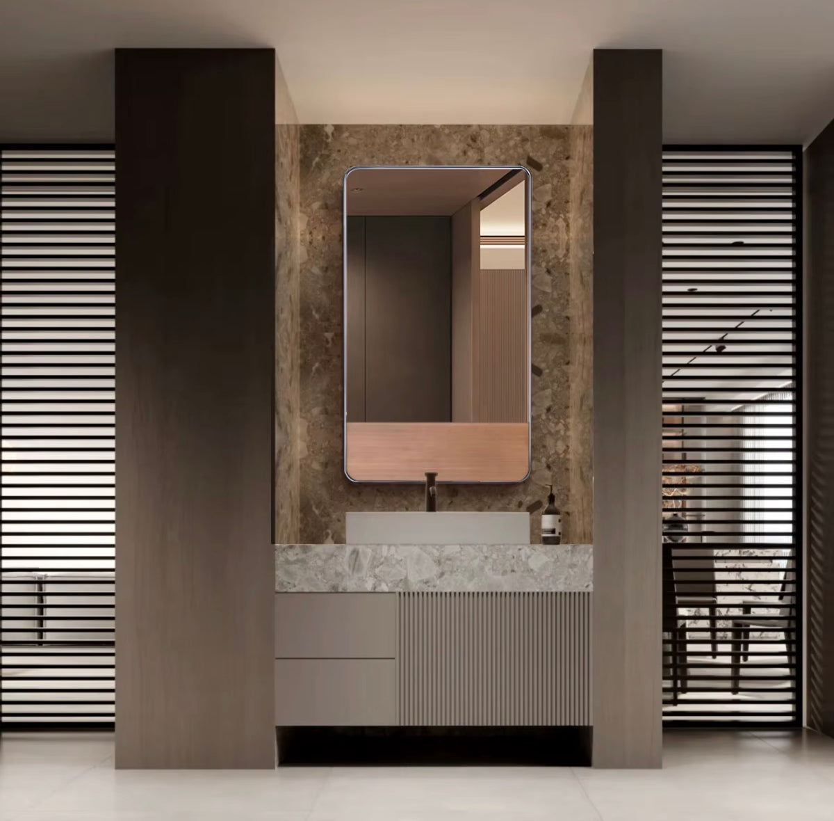 MARCELLA ILLUMINATED FULL-LENGTH WALL MIRROR