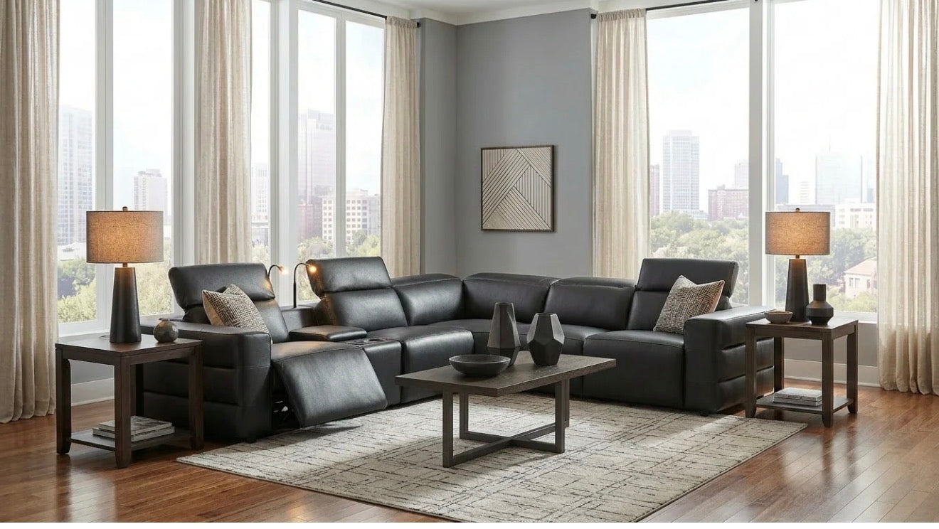 Casa Milano – Serughi Power Reclining Sectional Sofa