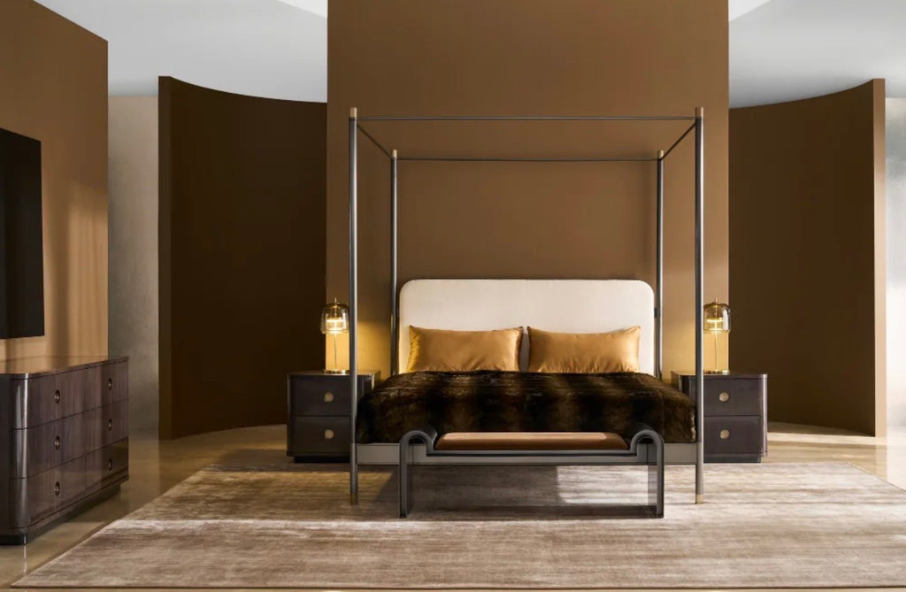 Casa Milano Bachelor Luxury Nightstand (2-Drawer)