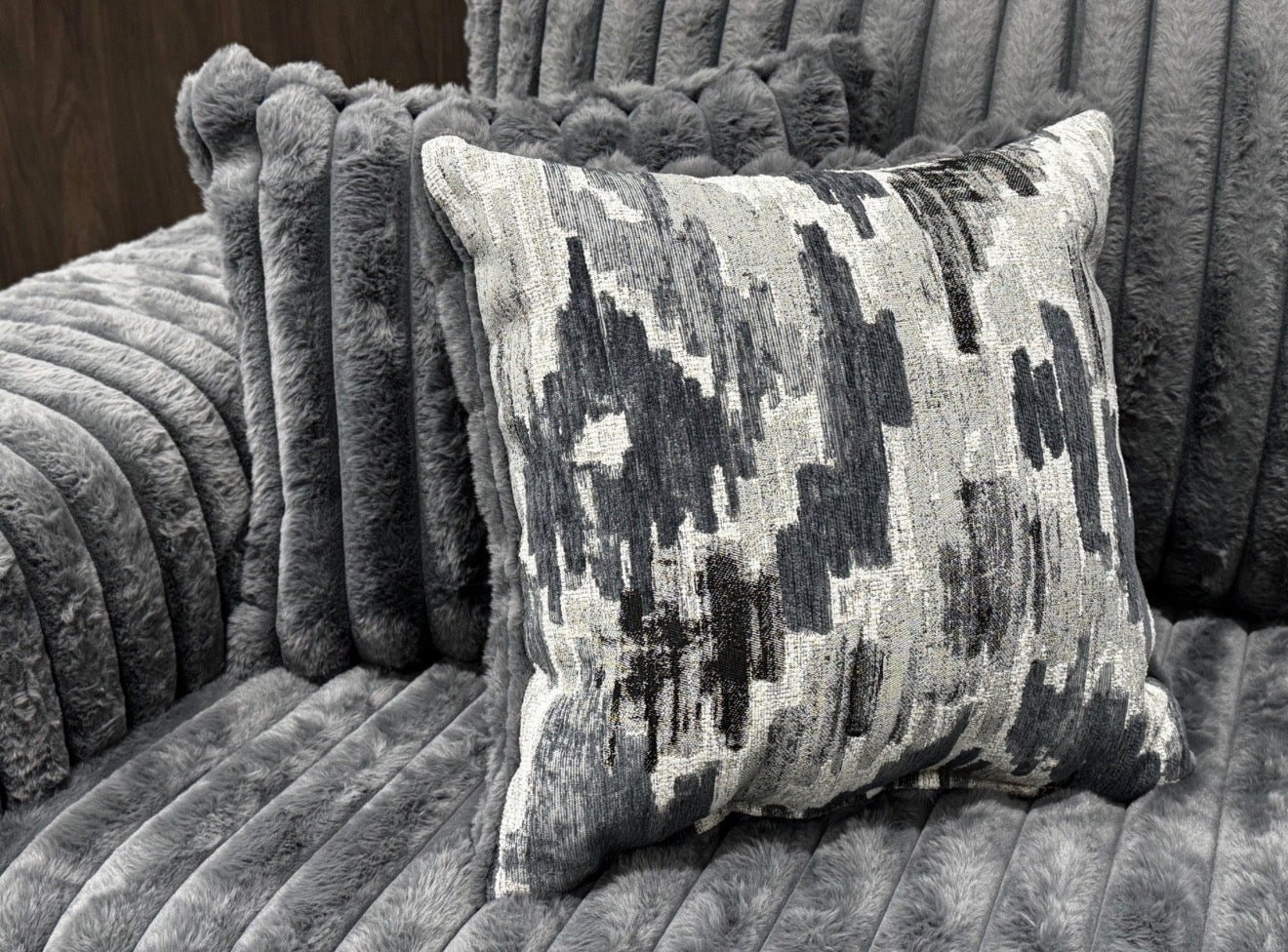 Casa Milano Noemi Corduroy Sectional Sofa | Quick Ship
