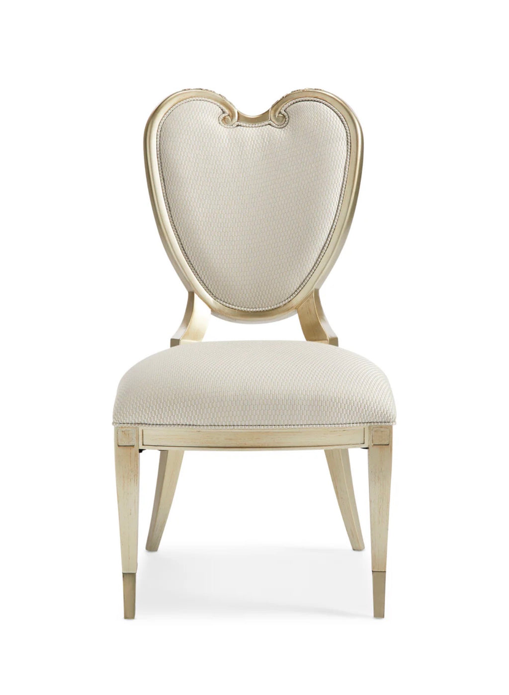Casa Milano – Fontainebleau Gold-Framed Dining Side Chairs (Set of 2)