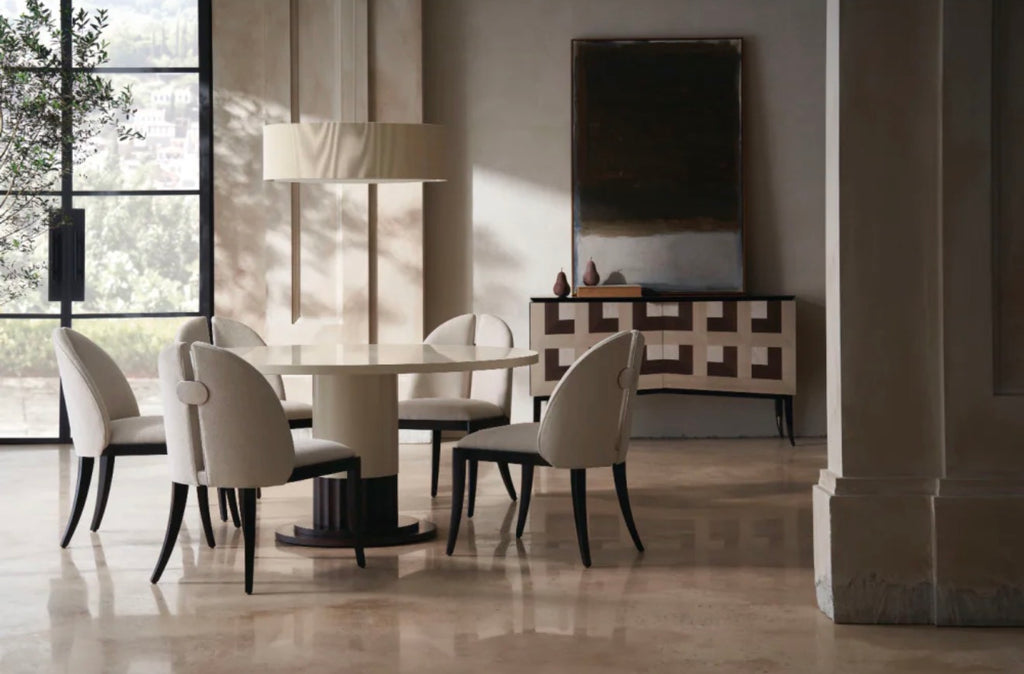 Casa Milano Split-Back Statement Dining Chair