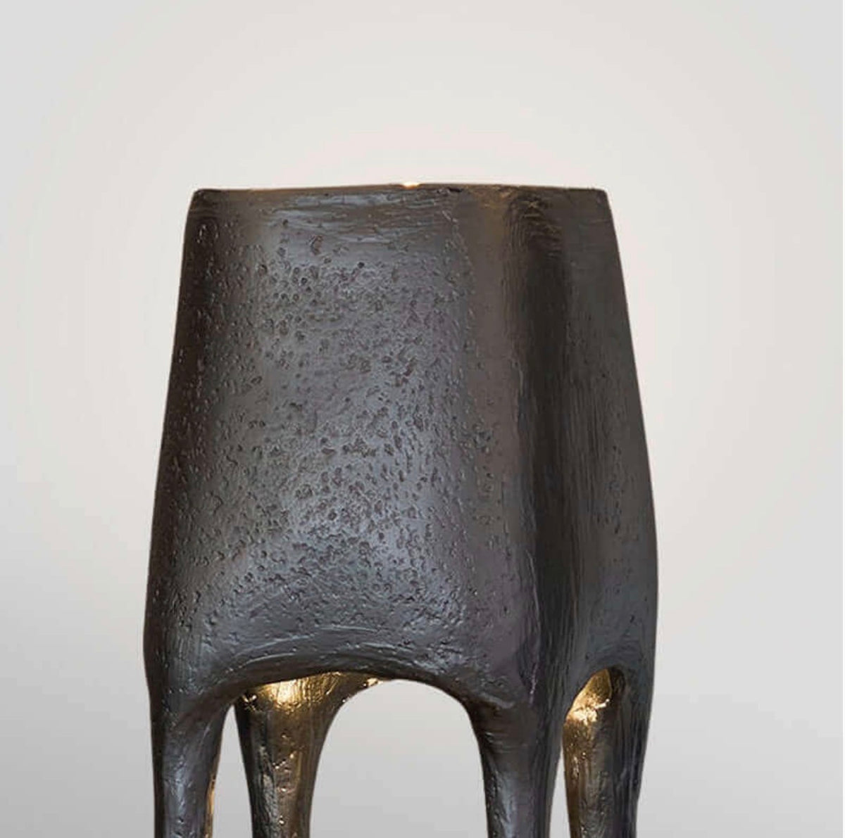 Obsidian Sculptural Floor Lamp