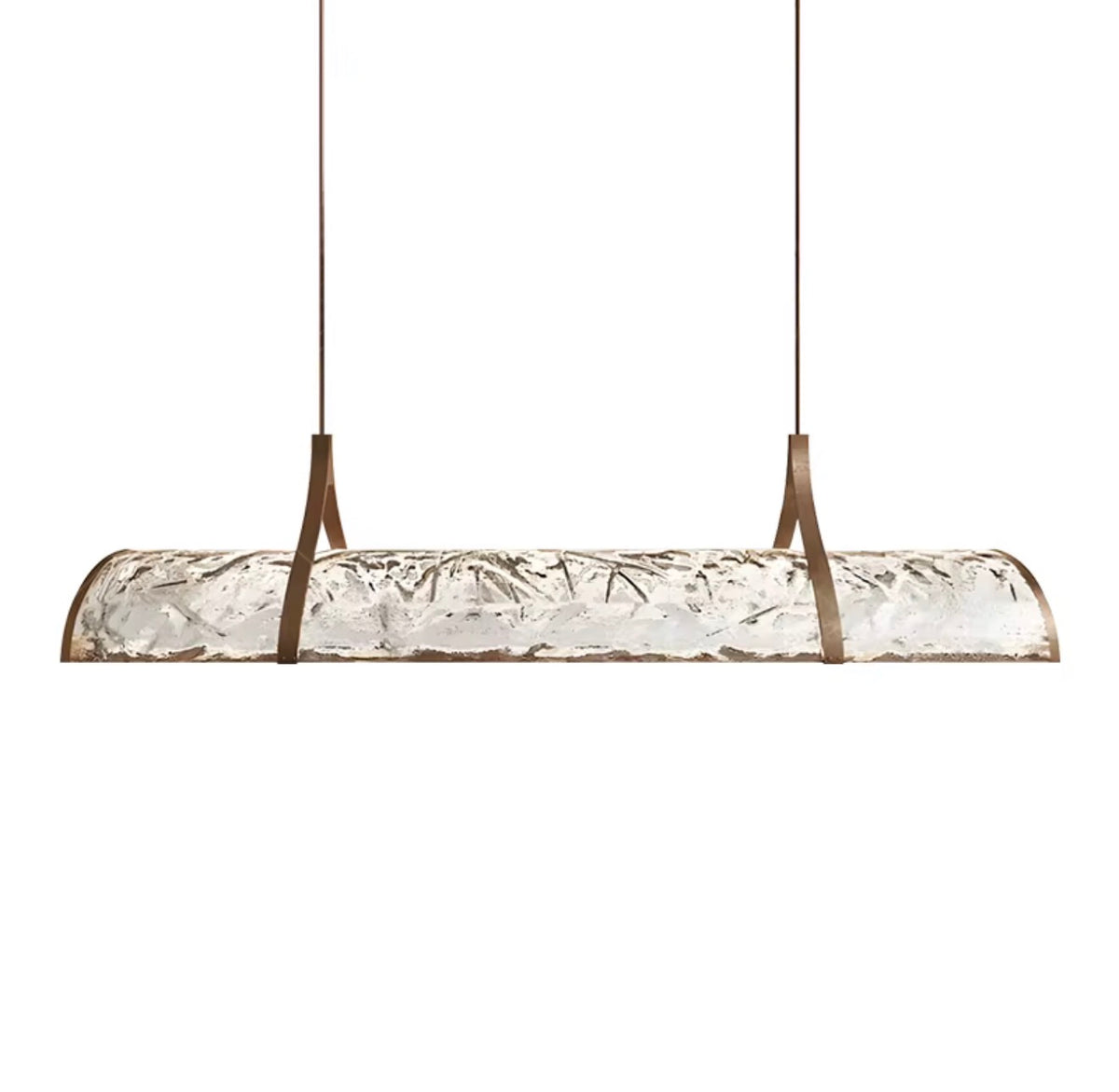 Lunara Linear Glass Pendant