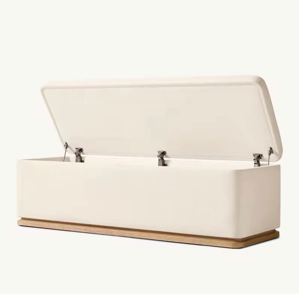 Casa Milano – Capri Upholstered Storage Bench