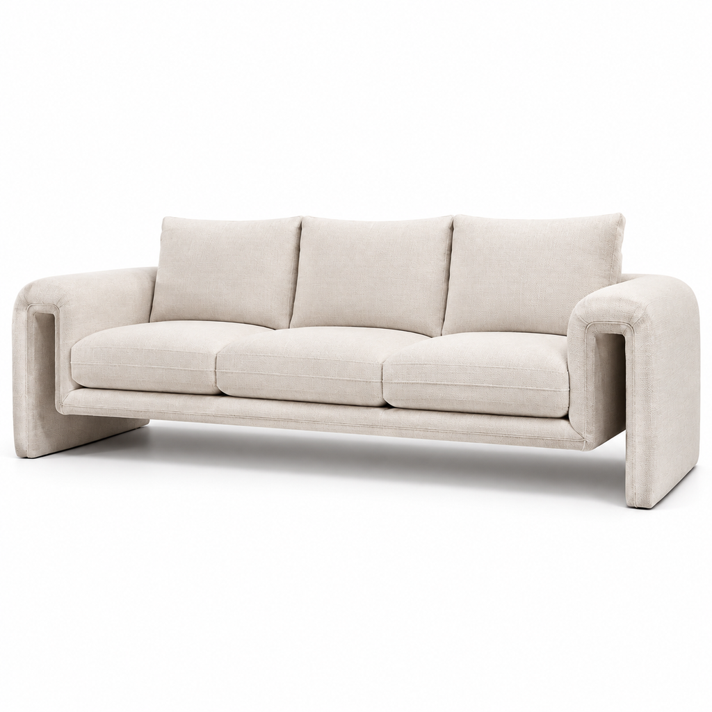 Lorenzo Curved Arm Sofa