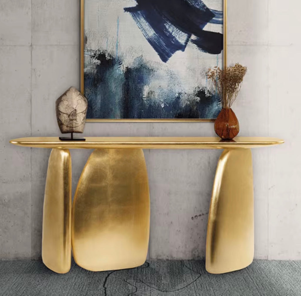Mauricio Sculptural Console Table