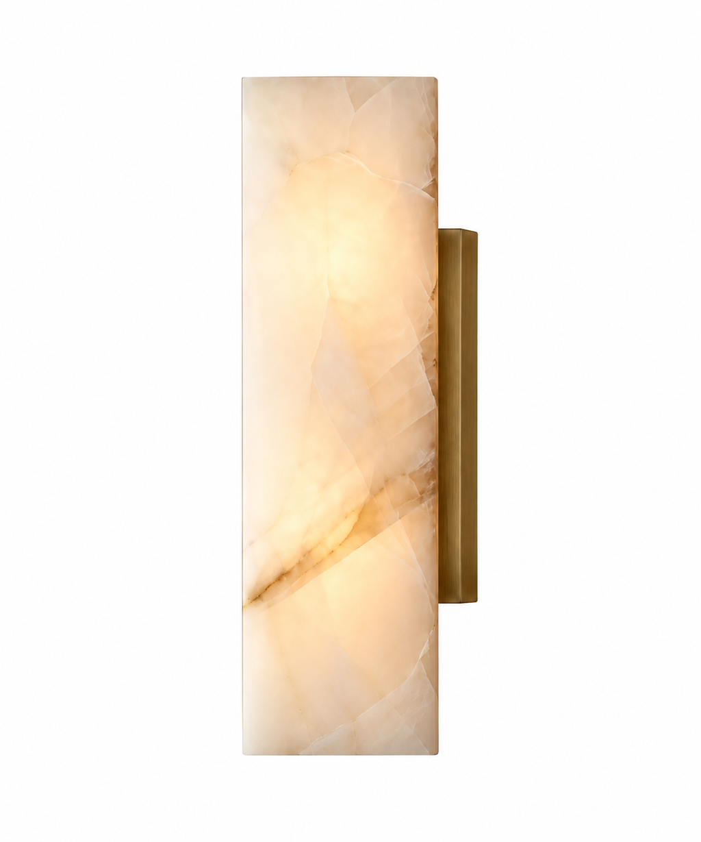 Savoy Alabaster Wall Sconce
