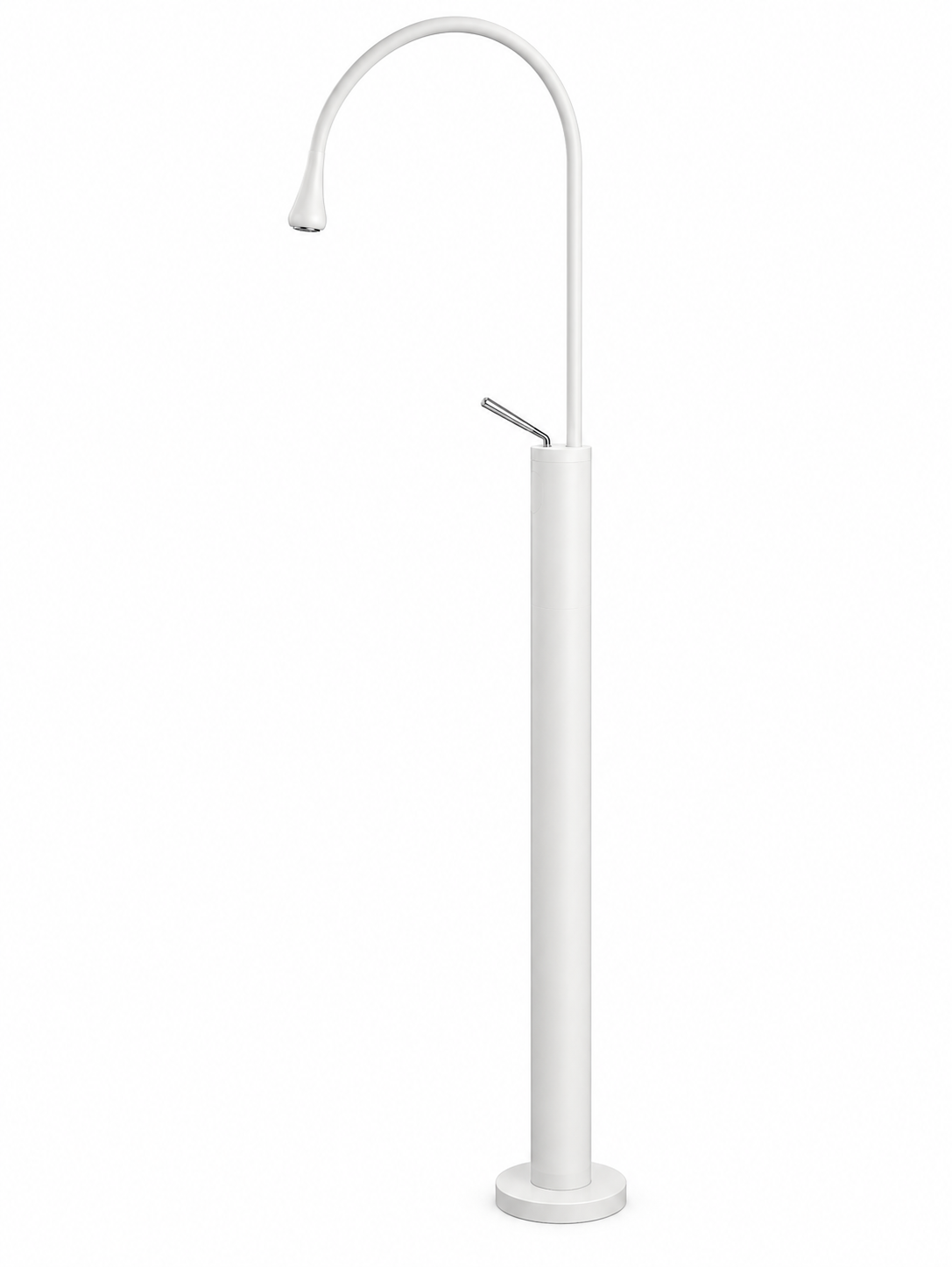 Aurelio Solid Brass Floor-Mounted Pedestal Sink Faucet