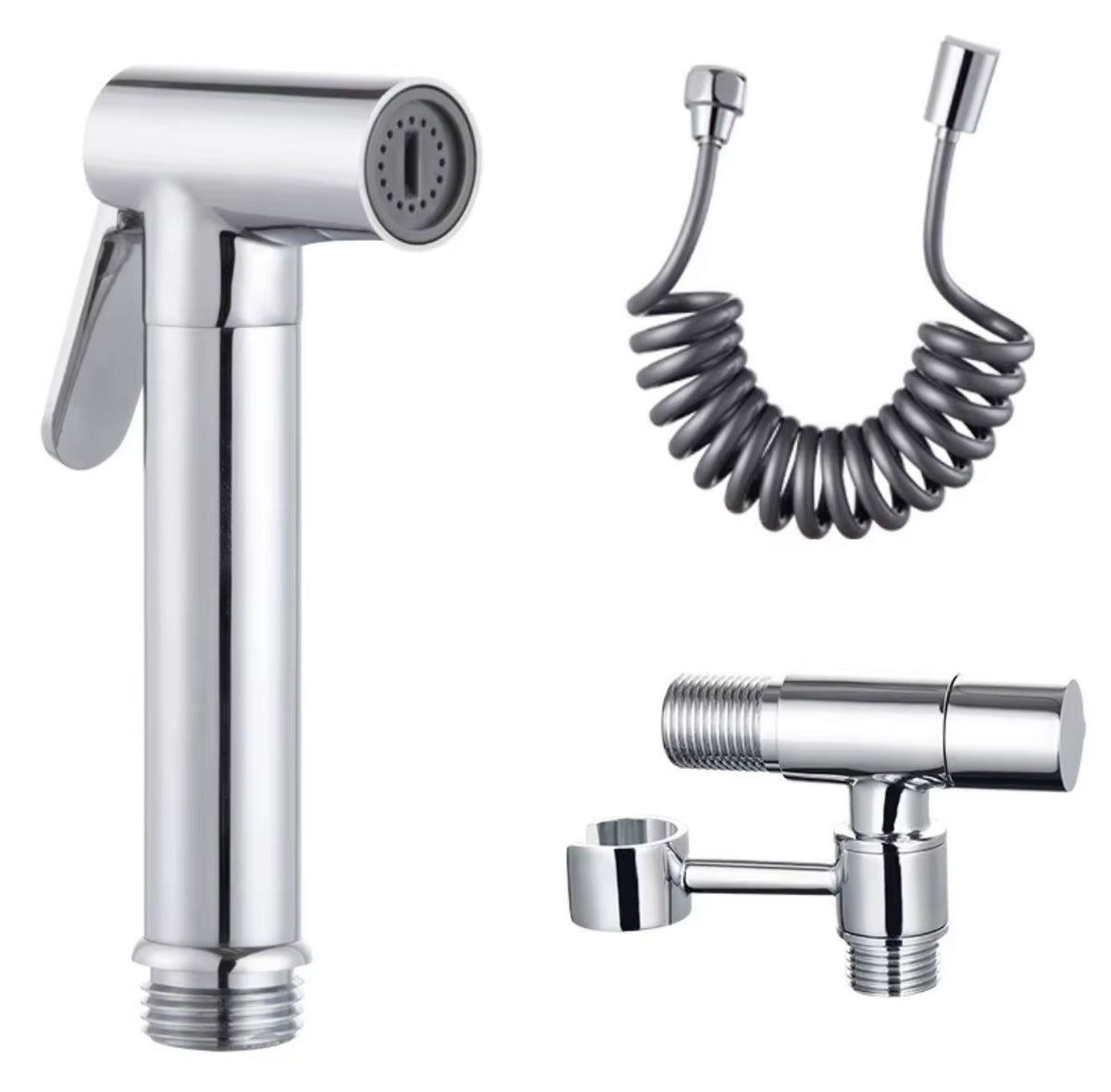 Valerio Chrome Handheld Bidet Sprayer Set