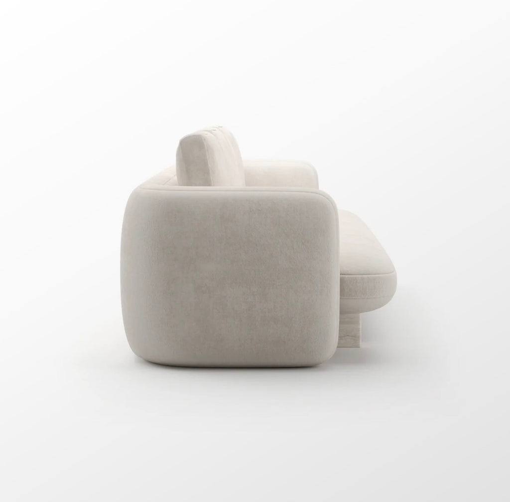Overlap Stone Base Sofa