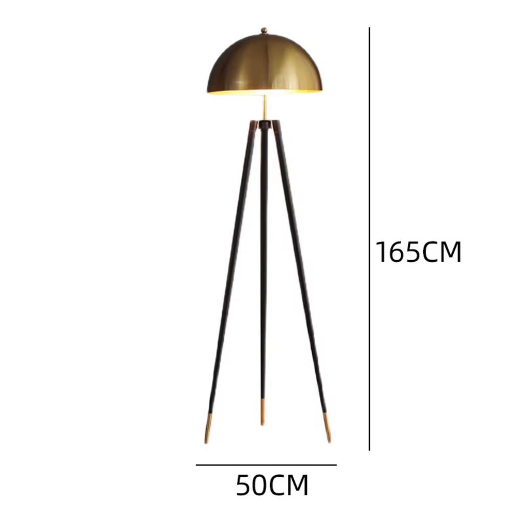 Marcella Dome Tripod Floor Lamp