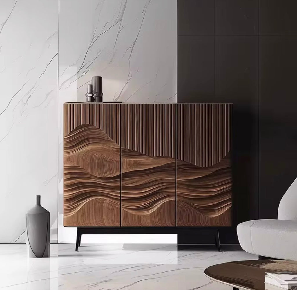 Casa Milano Sculpted Wave Sideboard