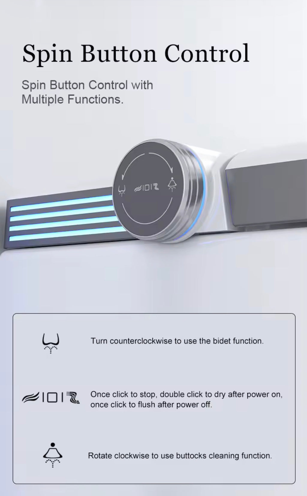 VALENCIA WALL-HUNG INTELLIGENT SMART TOILET