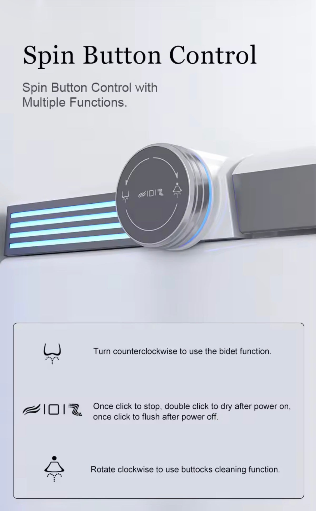 VALENCIA WALL-HUNG INTELLIGENT SMART TOILET