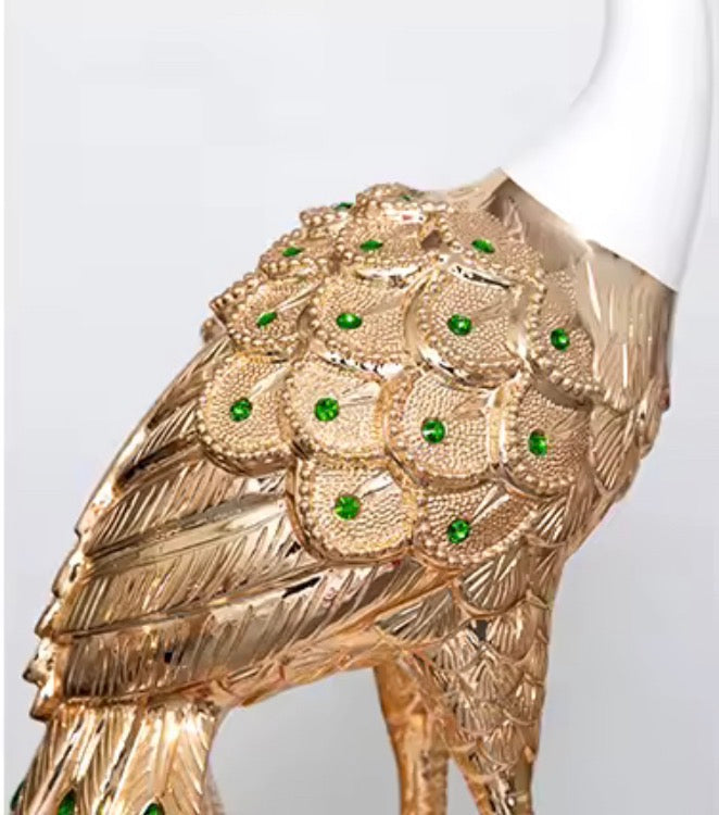 Imperial Peacock Grand Sculpture