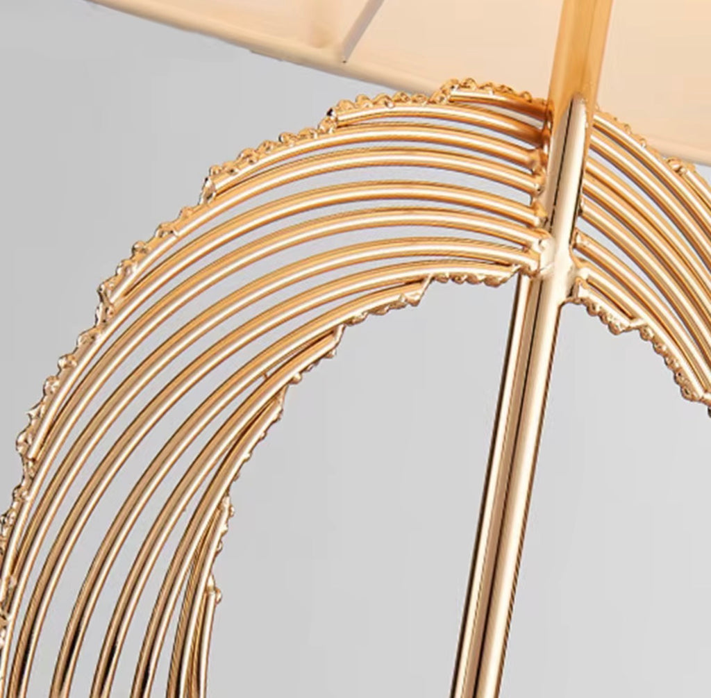 Casa Milano – Aurelia Gold Ring Table Lamp