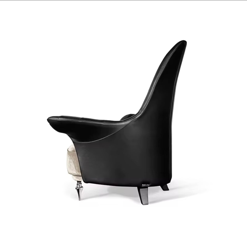 Casa Milano “CORVINO” Sculptural Statement Lounge Chair