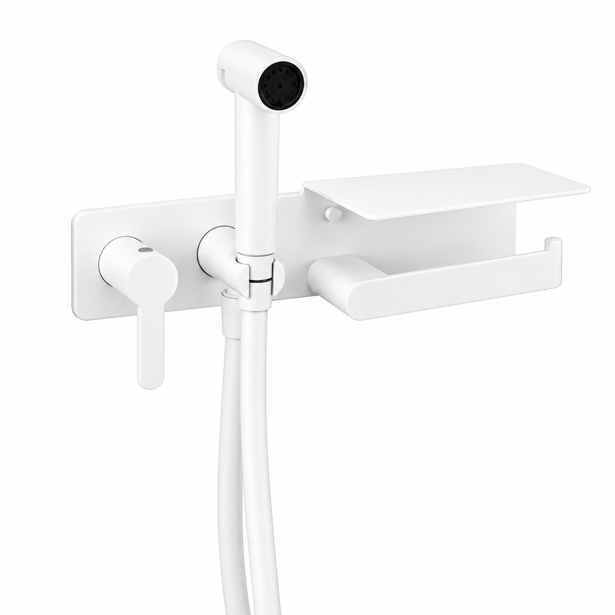 Alessia Wall-Mounted Bidet Sprayer & Toilet Companion Set