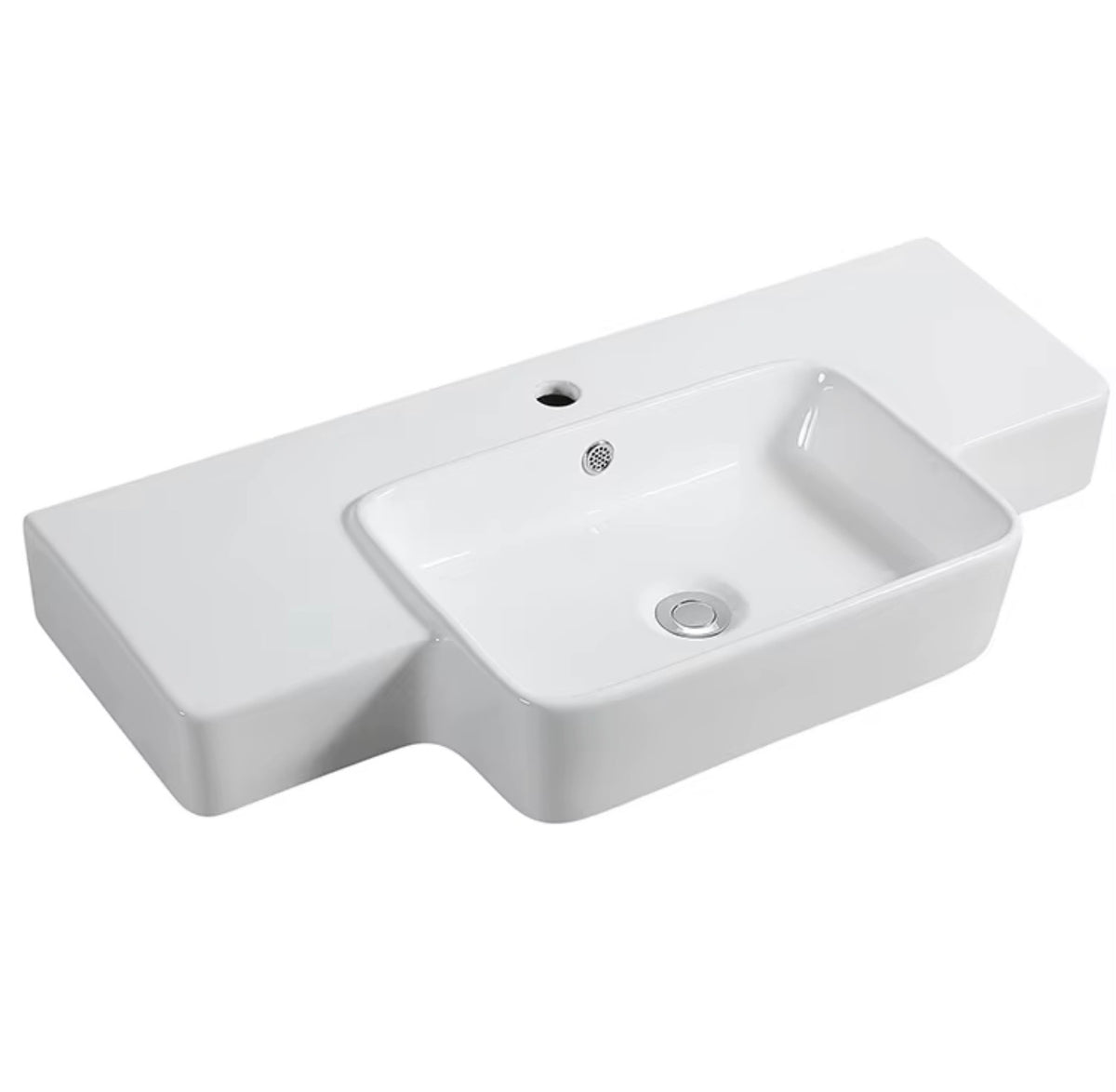 SIENA SCULPTURAL WALL-HUNG CERAMIC SINK