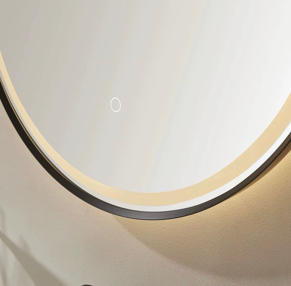 LUCIA OVAL LED BACKLIT BATHROOM MIRROR
