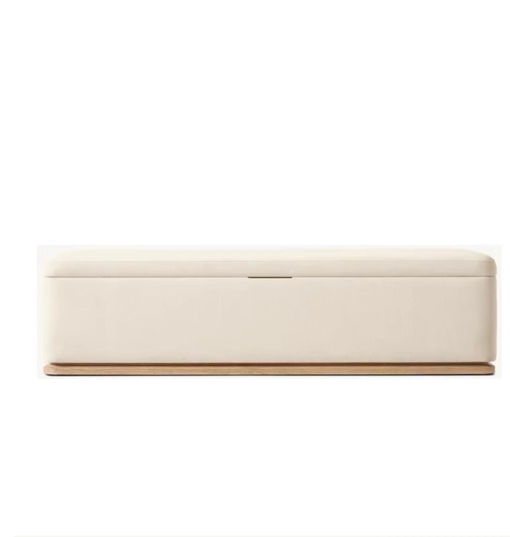 Casa Milano – Capri Upholstered Storage Bench