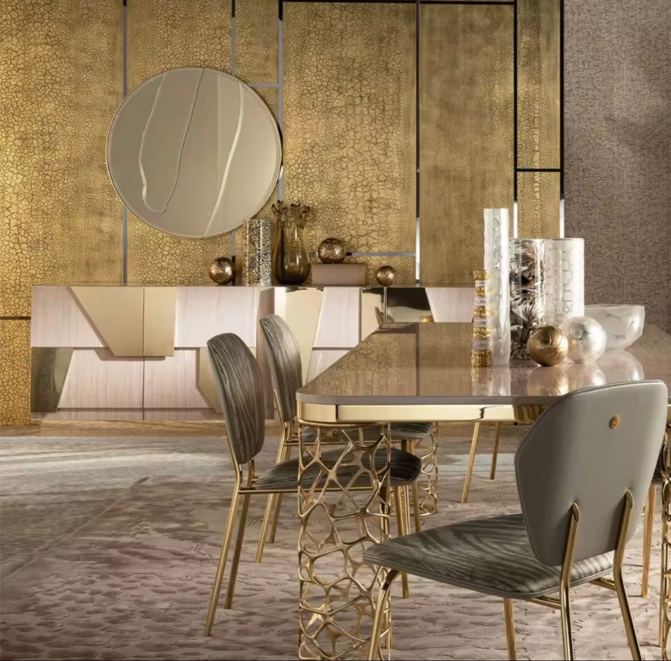 Casa Milano – Luxury Modern Sideboard Buffet Cabinet