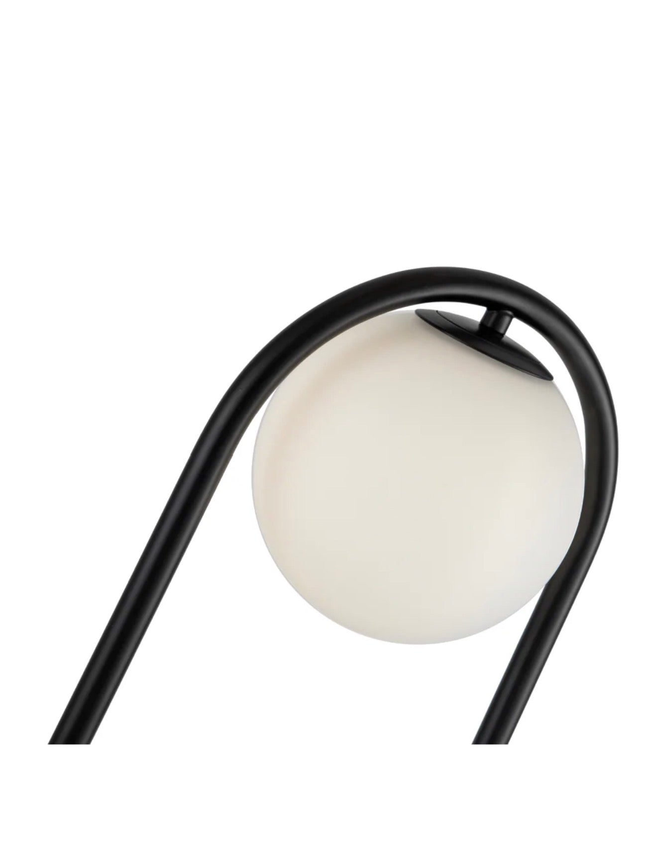 Casa Milano Luca White Glass Spheres Floor Lamp