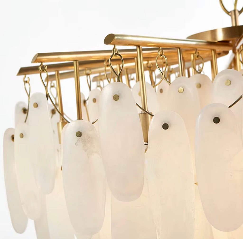 Julliette Alabaster Chandelier