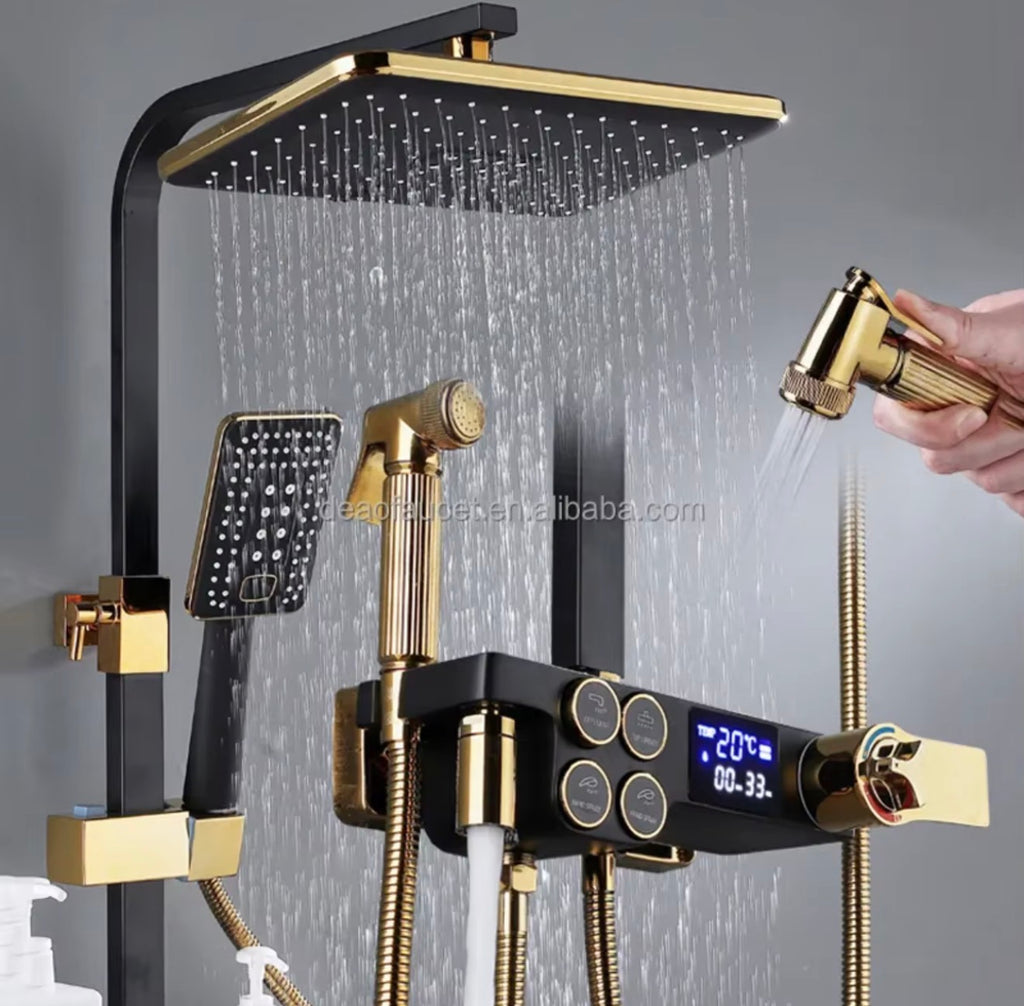 Lorenza Digital Thermostatic Rain Shower System