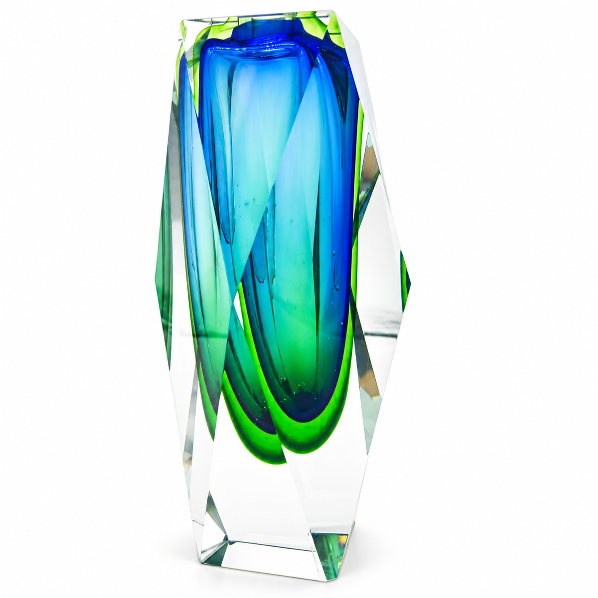 Azura Sculptural Glass Vase