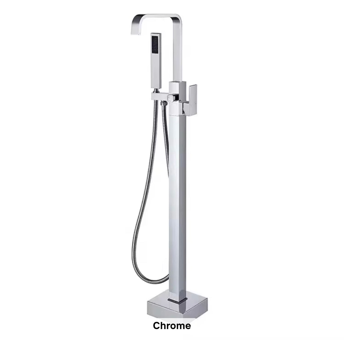 Valeria Freestanding Tub Filler with Hand Shower