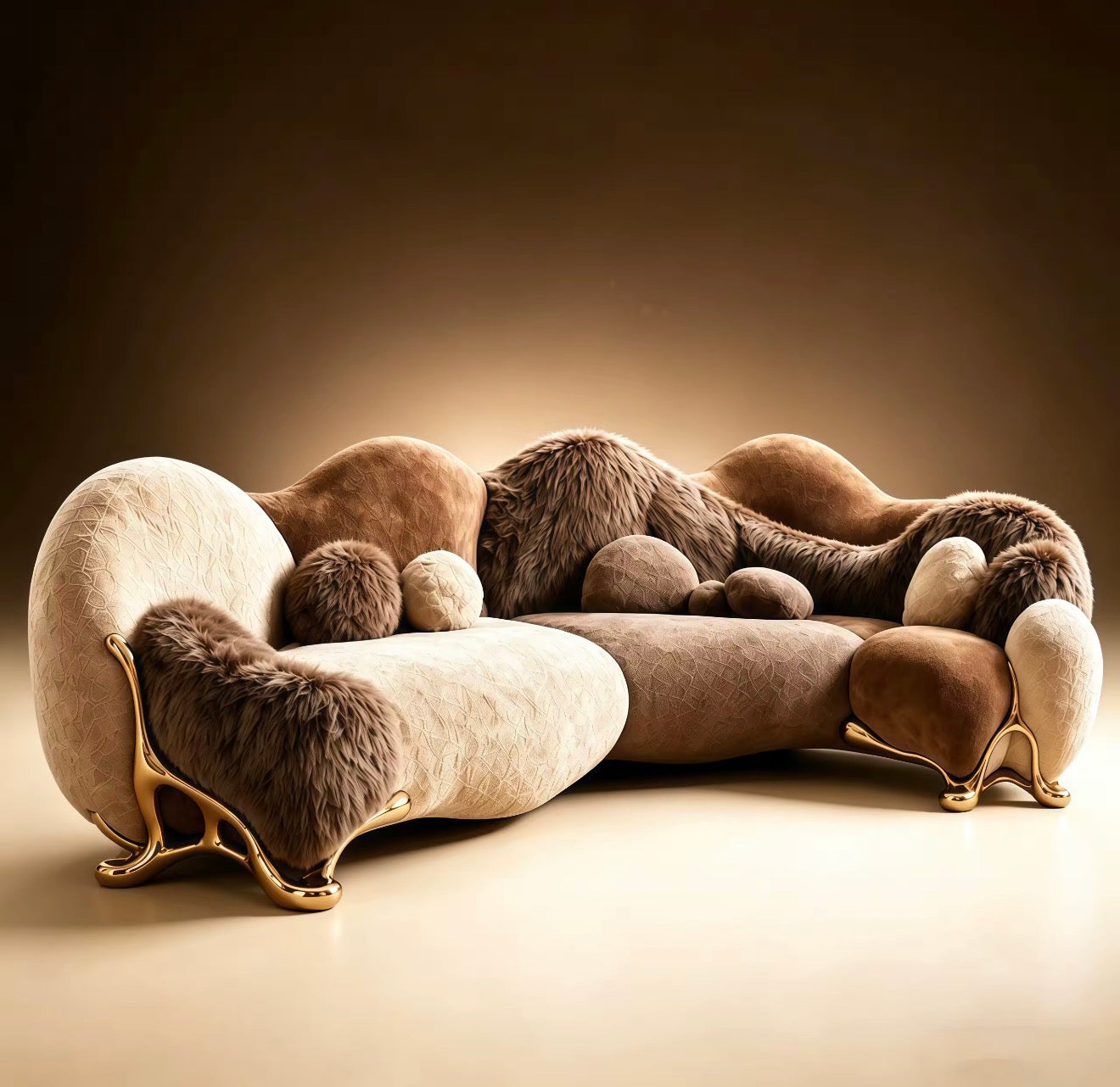 Orlévia Sculptural Sectional Sofa by Casa Milano