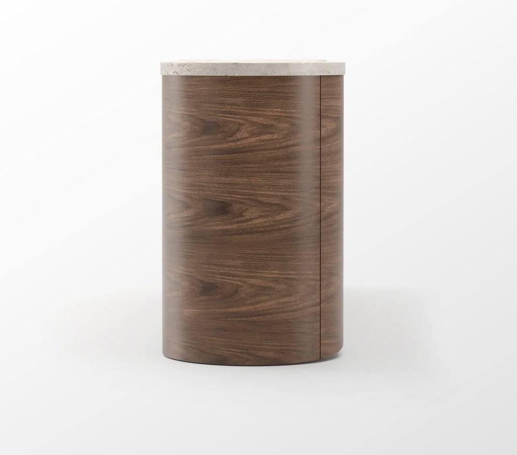 Fleur Natural Travertine Sideboard by Caracole