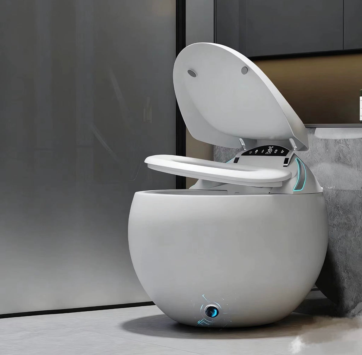 LUCENZO FULL-FUNCTION SMART TOILET WITH HEATED SEAT & BIDET