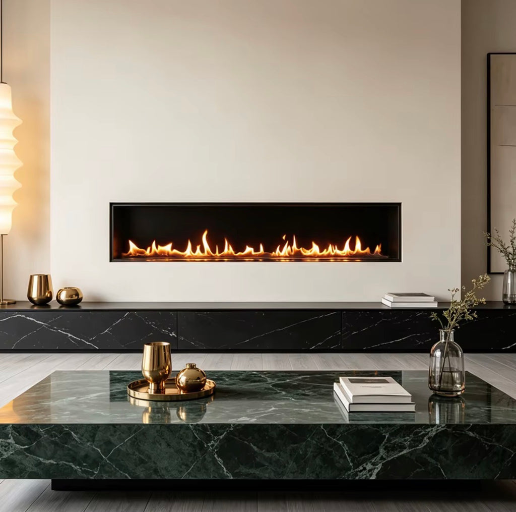 Lorenzo 48-Inch Automatic Bioethanol Fireplace