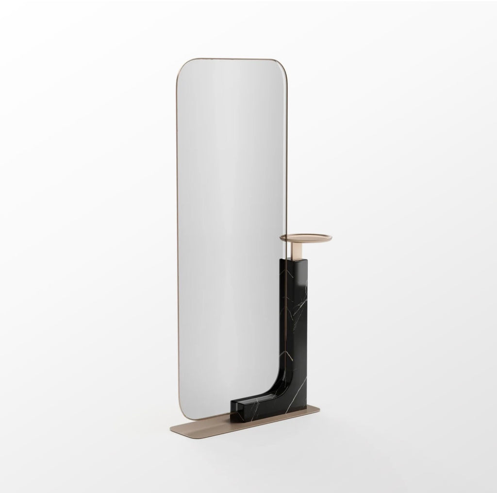 Overlap Floor Mirror